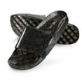 thumbnail image 1 of Roxoni Women's Glittery Open Toe Jelly Slide Sandals -sizes 6-11 -style #2100, 1 of 3