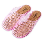 Women’s Jelly Clog Sandals Breathable Mesh Slip On Lightweight Casual Summer Garden Beach Shoes