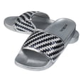 thumbnail image 1 of Roxoni Women's Slide Sandal with A Woven Designed Strap -sizes 6 to 11 -style #3113, 1 of 6