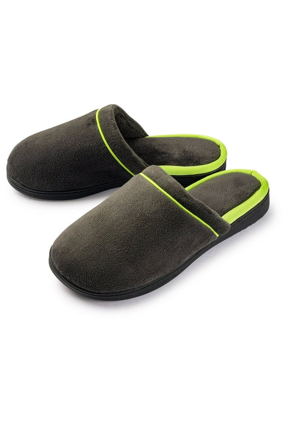 Women's Terry Slip On Memory Foam Slippers -sizes 6 to 11.5 -style #3111