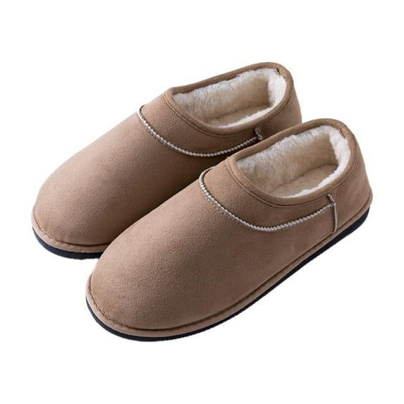 Roxoni Women's Winter Soft House Fuzzy Furry Slipon Slipper Shoes