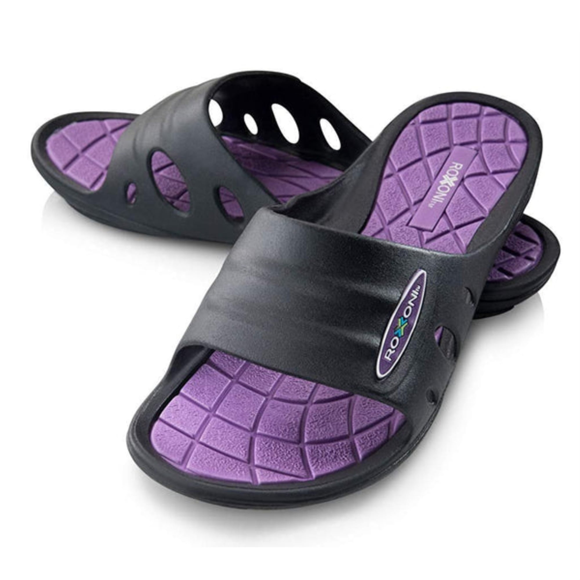 Adidas Fit Foam Womens 8M Brown Memory Foam Flip Flop Comfort Sandals