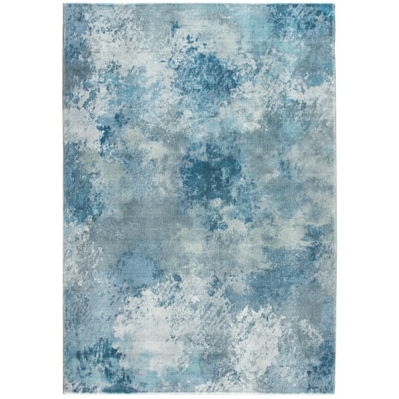 Roxy 2803 Blue/Nebula Area Rug, Size - 5' x 7'6"