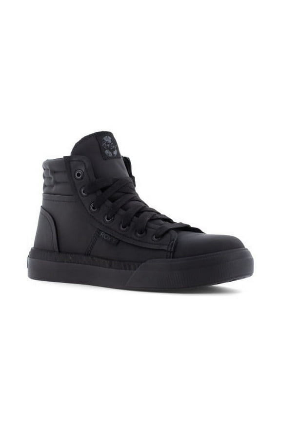 Womens Rae Work High Top Composite Toe EH Work Shoe Black- RX90203 BLACK