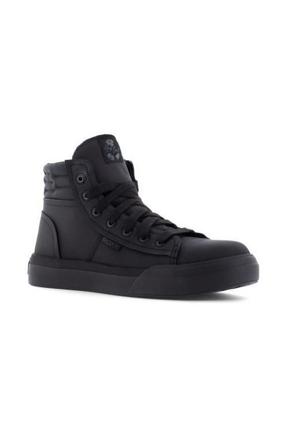 Womens Rae Work High Top Composite Toe EH Work Shoe Black- RX90203 BLACK