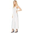 thumbnail image 1 of Roxy Baby Remember Jumpsuit Snow White Thin Bold Stripes, 1 of 2