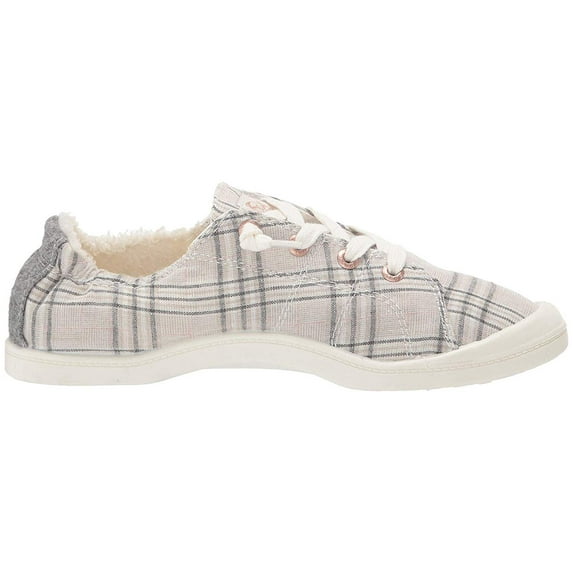 Roxy Bayshore Faux-Fur Lined Shoes Plaid