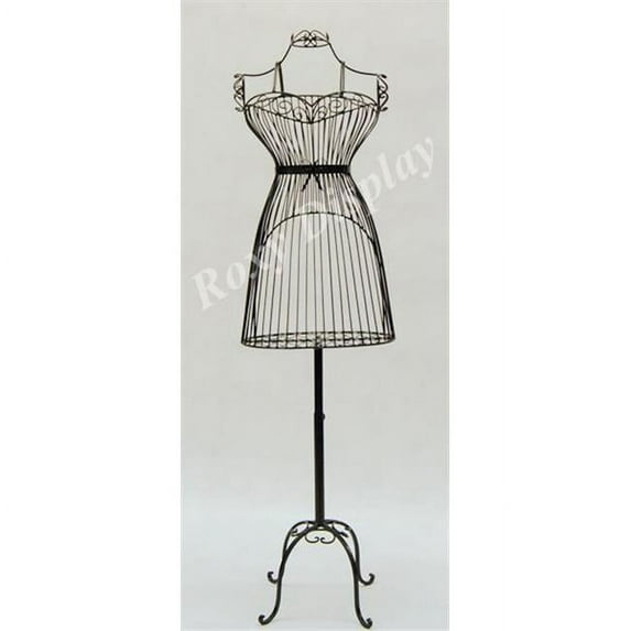 Roxy Display TY-XY1306 27.5 in. Flower Rack Display Stand, White