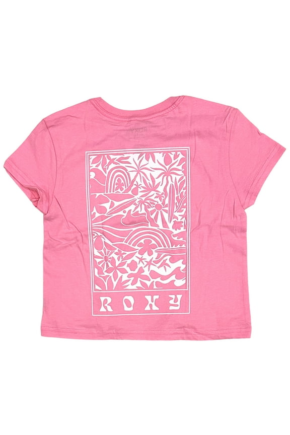 Girls Kids Youth 5-16 Joyful Journey Graphic Tee T-Shirt in Pink (16, Pink)