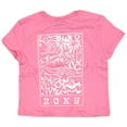 thumbnail image 1 of Roxy Girls Kids Youth 5-16 Joyful Journey Graphic Tee T-Shirt in Pink (5, Pink), 1 of 2