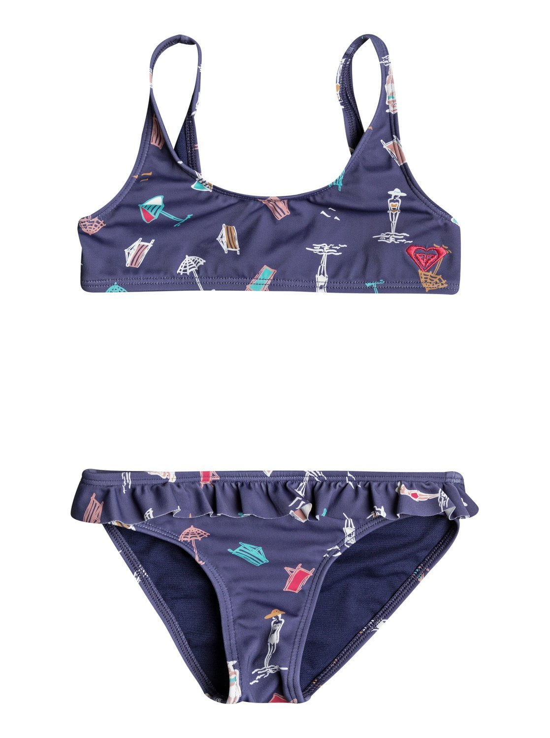 【MERSUA】 ROXY GIRL X MERSUA BIKINI : V371BMS Roxy Girls Swimwear in Girls Swimwear & Sandals - Walmart.com