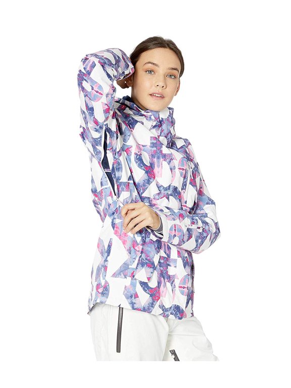 Jetty Snow Jacket Bright White Famous Alphabet
