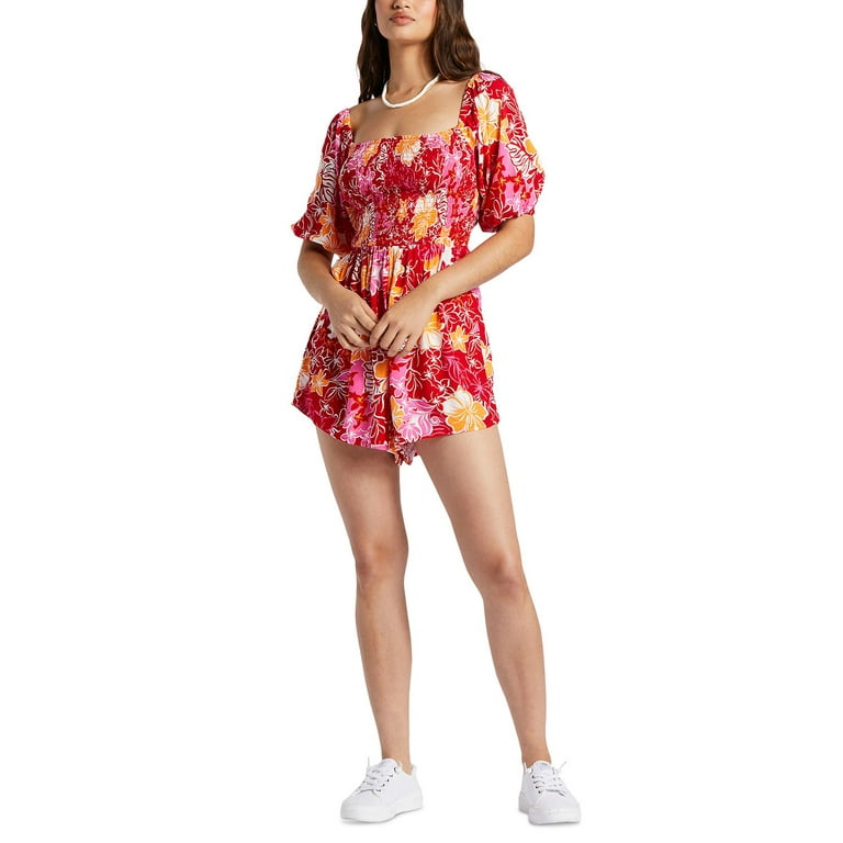 Roxy Off Shoulder Smock Top/ Skirt Combo Roxy Off Shoulder Smock Top/ Skirt Combo
