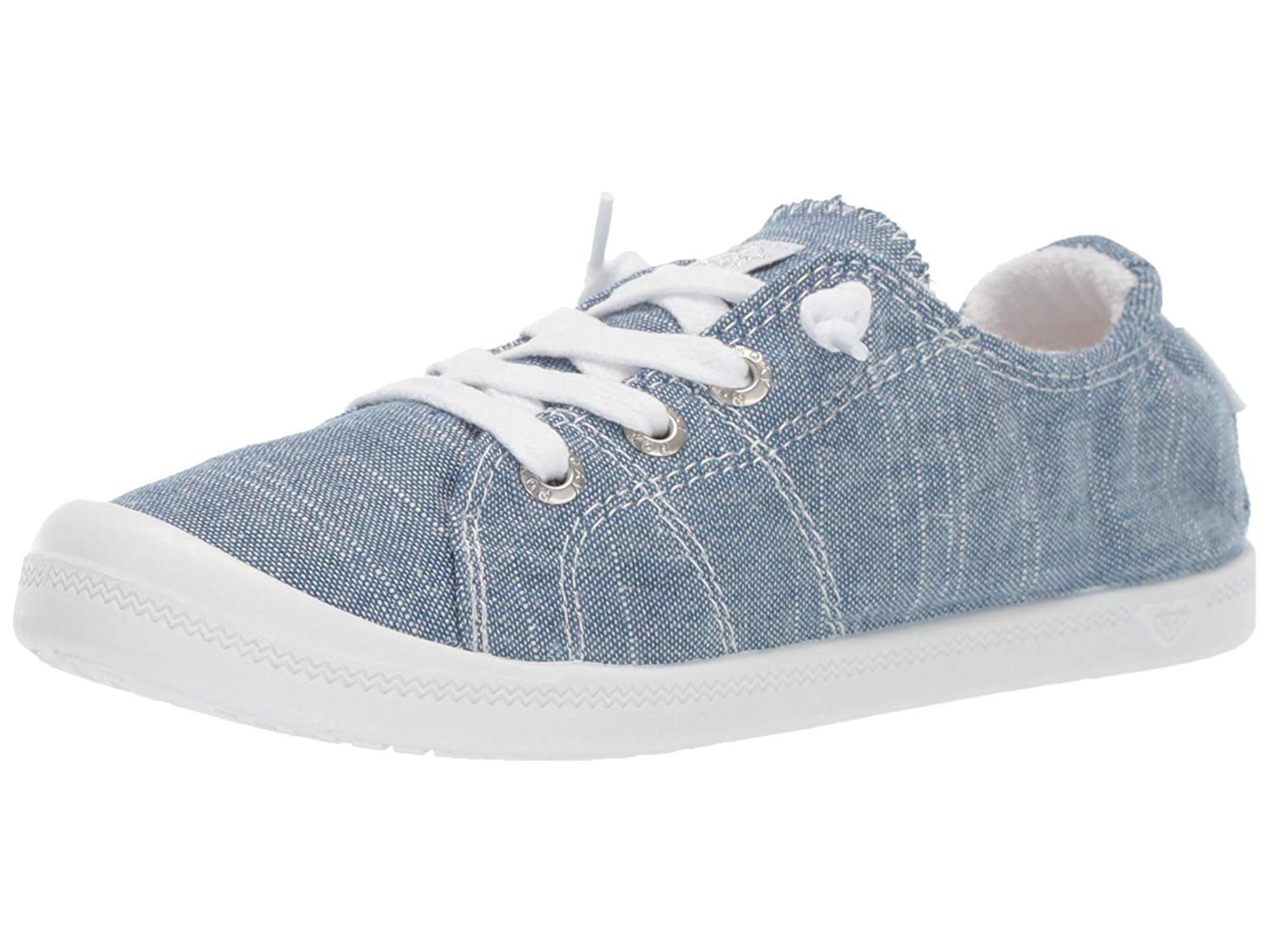 Roxy Kids Bayshore Slip on Sneaker Shoe - Walmart.com