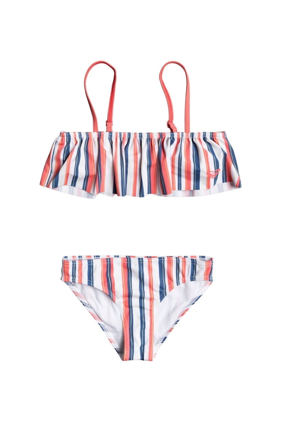Little & Big Kid Girls Surf Feeling Flutter Swimsuit;3T