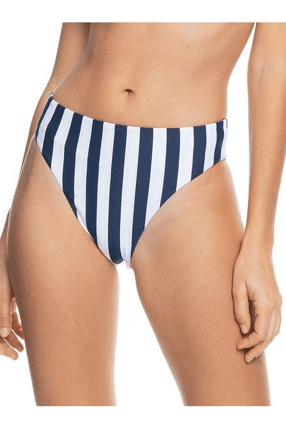 Women's Parallel Paradiso Reversible Bikini Bottom Mood Indigo Stripes XL