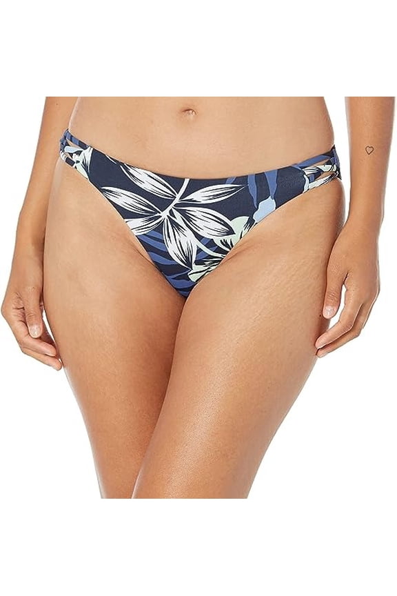 Women's Multicolor Print Beach Hipster Bikini Bottoms Swim S NWT