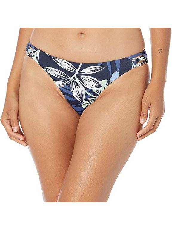 Women's Multicolor Print Beach Hipster Bikini Bottoms Swim S NWT