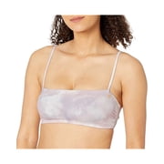 Roxy ORCHID PETAL FLY TIMES Juniors Sea & Waves Bikini Swim Top, US Large