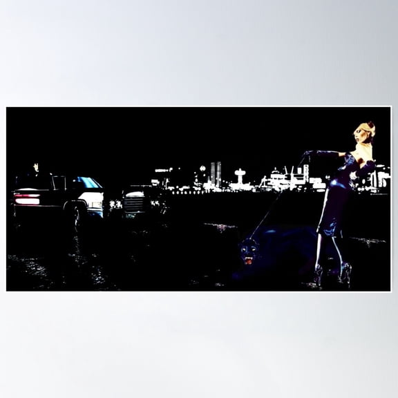 Roxy Poster Poster Wall Art, Modern Wall Decor For Living Room Bedroom, 12x18 UNFRAMED