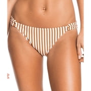 Roxy Printed Beach Classics Full Bottoms Golden Ochre Mony Stripes SM
