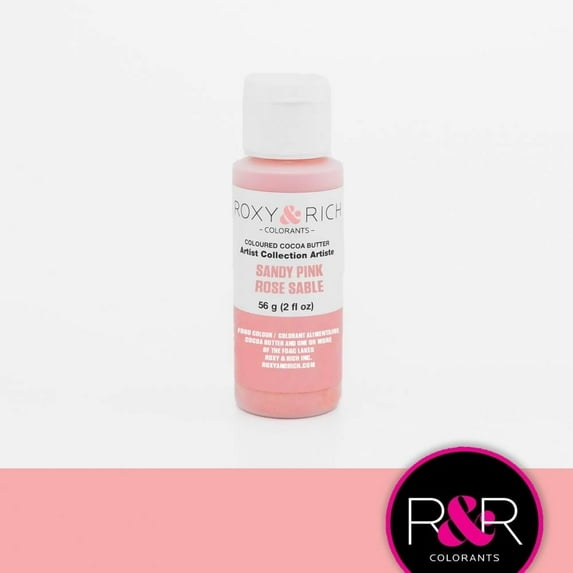 Roxy & Rich Artist Collection Cocoa Butter, 56 Grams Sandy Pink