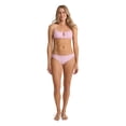 thumbnail image 1 of Roxy Ruched Bralette & Soul Searcher High Waist High Leg Mod Set - Size L - Color: Lav, 1 of 5