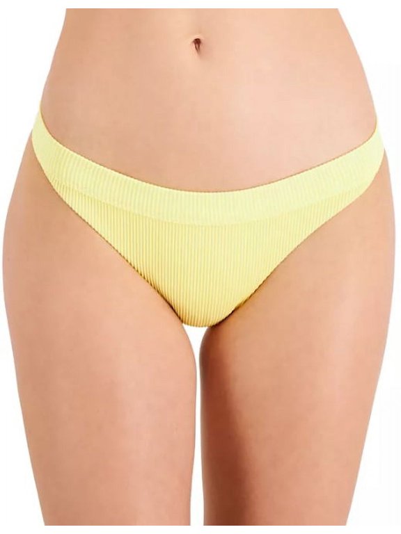 SUNSHINE Juniors' Love Ribbed Bikini Swim Bottom, US Medium