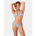 thumbnail image 1 of Roxy Stripe Out Reversible Tiki Tri - Size Xs - Color: Bijou Blue, 1 of 7