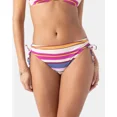 thumbnail image 1 of Roxy Sunset Swells Hipster Lace Full Coverage - Size L - Color: Berry Multi, 1 of 5
