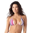 thumbnail image 1 of Roxy Women'S Bikini Top – Upf 50+, Quick-Dry, Removable Pads, Swimsuit Top, Surf & Beachwear, Multi Berry, Small, 1 of 5