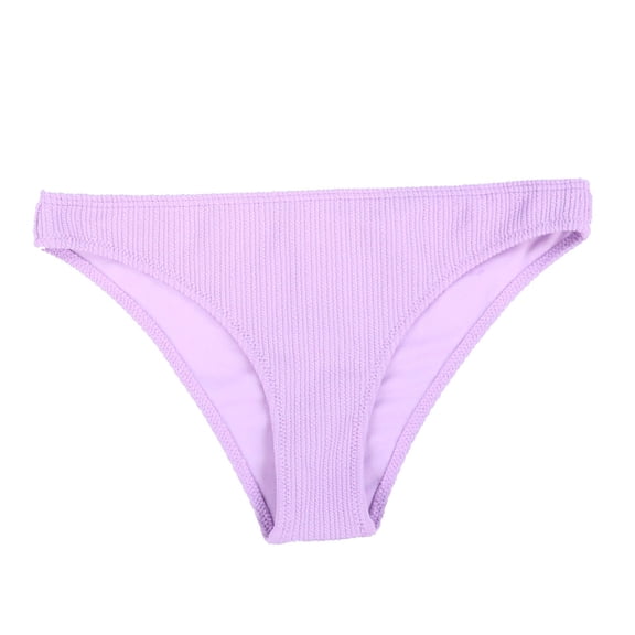 Roxy Women's Aruba Moderate Swim Bottoms Stretch Solid Crocus Petal New