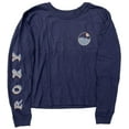 thumbnail image 1 of Roxy Women's Beach House Vintage Blue Long Sleeve Tee T-Shirt (X-Small), 1 of 1