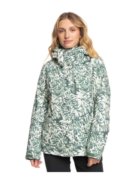 Women's Jetty Jacket With DryFlight Technology, Dark Forest Wild, X-Large