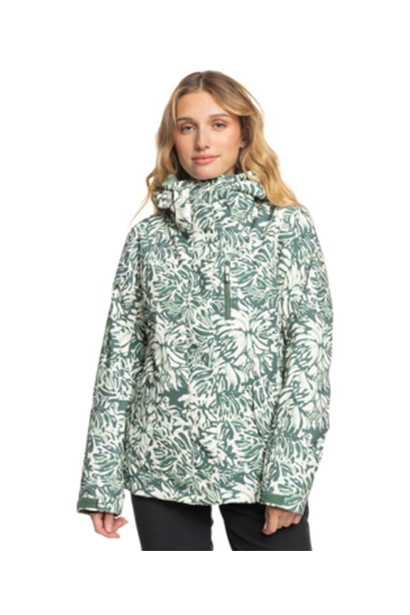 Women's Jetty Jacket With DryFlight Technology, Dark Forest Wild, X-Large