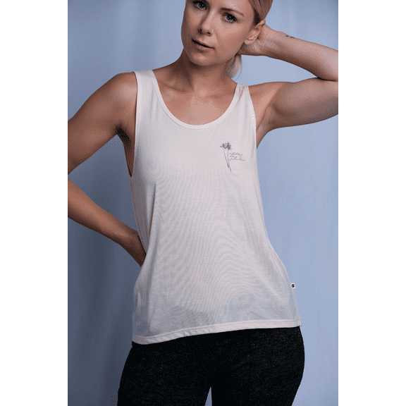 Roxy Women's Peach Another Day In Paradise Sleeveless Tank Top (S01)