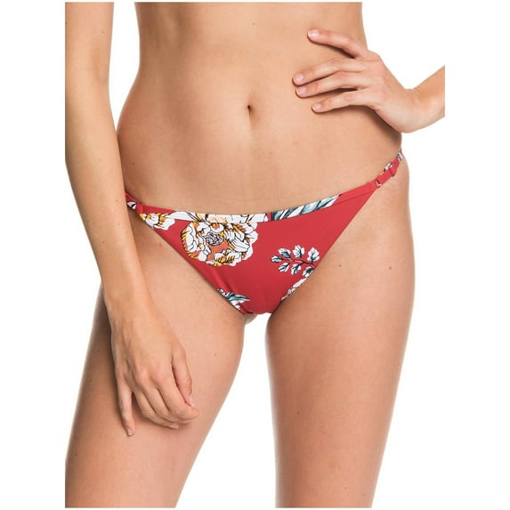 Roxy Women's Print Beach Classics Regular Bottom, deep Claret Swim Full Sept, M