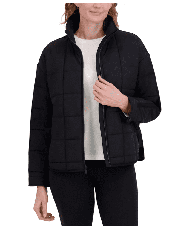 Women's Quilted Jacket Black Medium