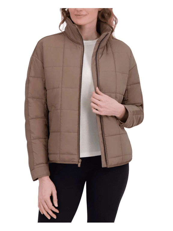 Women's Quilted Jacket Brown XXL