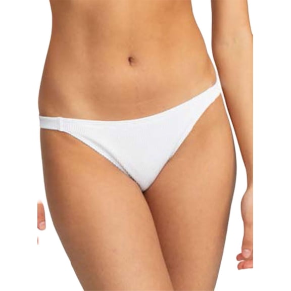 Roxy Women's Rib Love the Goofy Bikini Bottoms Color Bright White Small