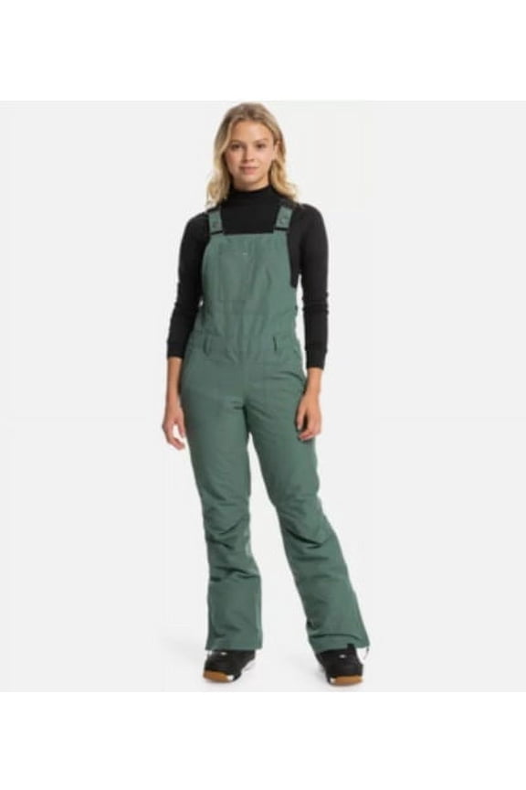 Women's Rideout Snow Bib with DryFlight Technology, Dark Forest, Medium