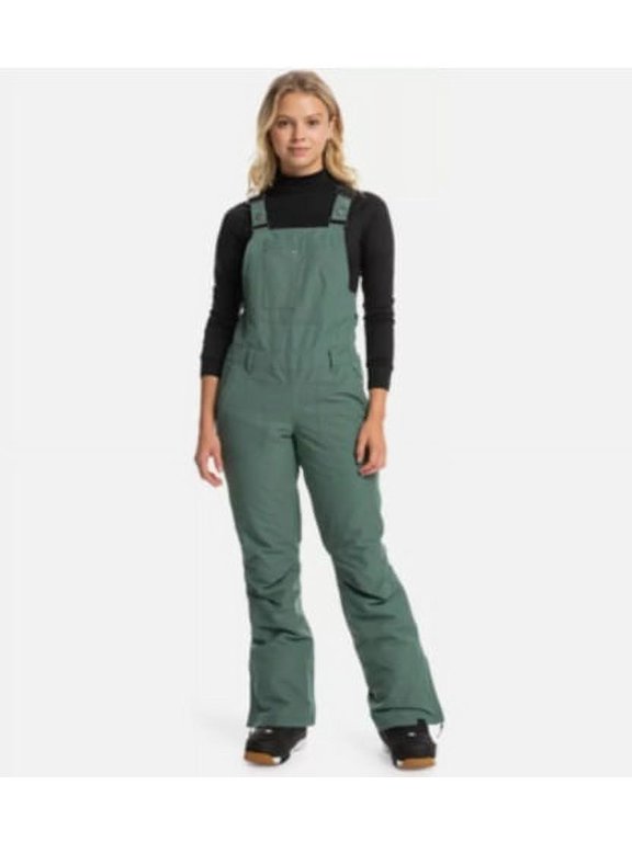 Women's Rideout Snow Bib with DryFlight Technology, Dark Forest, Medium