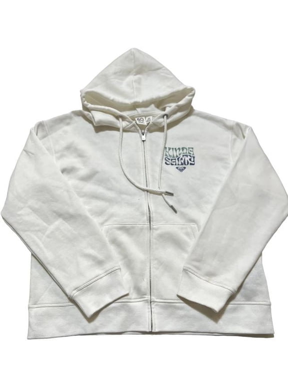 Women's Snow White Evening Hike Zip Sweatshirt, Large