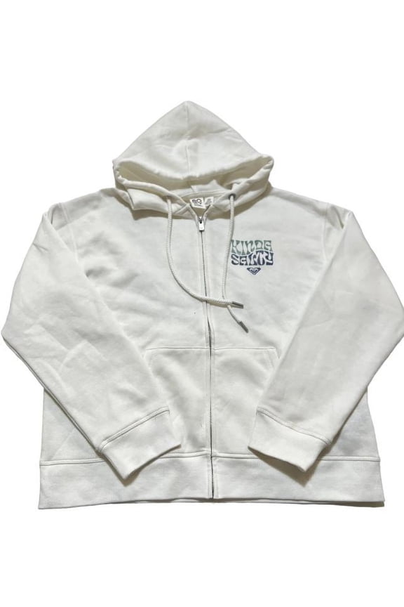 Women's Snow White Evening Hike Zip Sweatshirt, Large