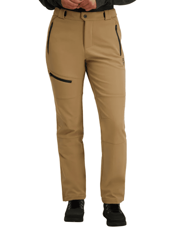 Women's Softshell Snow Pant Tan Large