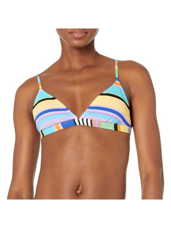 Women's Standard Color Jam Bikini Top, Kyh7, XS