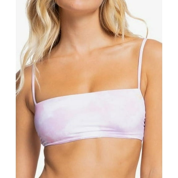 Roxy MULTI Sea and Waves Tiedye Reversible Bikini Swim Top, US X-Small