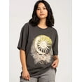 thumbnail image 1 of Roxy Women's Sun and Moon Graphic Tee T-Shirt (Small, Off Black), 1 of 4