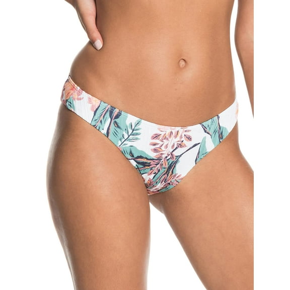 Roxy - Womens Jst Shne Hl Mn Bikini Bottom, Size: Small, Color: Bright White Mahe S