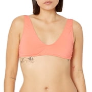 Roxy womens Classics Solid Beach Classics Elongated Tri Top, Fusion Coral, Medium US